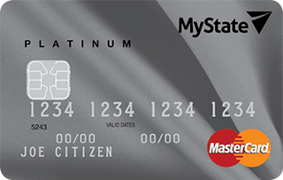 MyState Platinum Rewards MasterCard