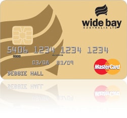Wide Bay Australia Rewards MasterCard