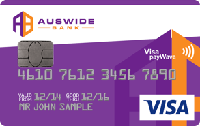 AUSWIDE Bank Low Rate Visa Credit Card