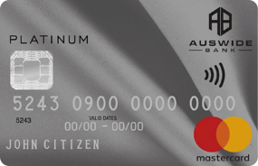 AUSWIDE Bank Platinum Rewards Mastercard